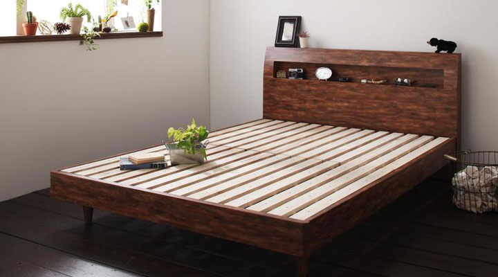 日本の気候にぴったりなベッド型すのこベッド