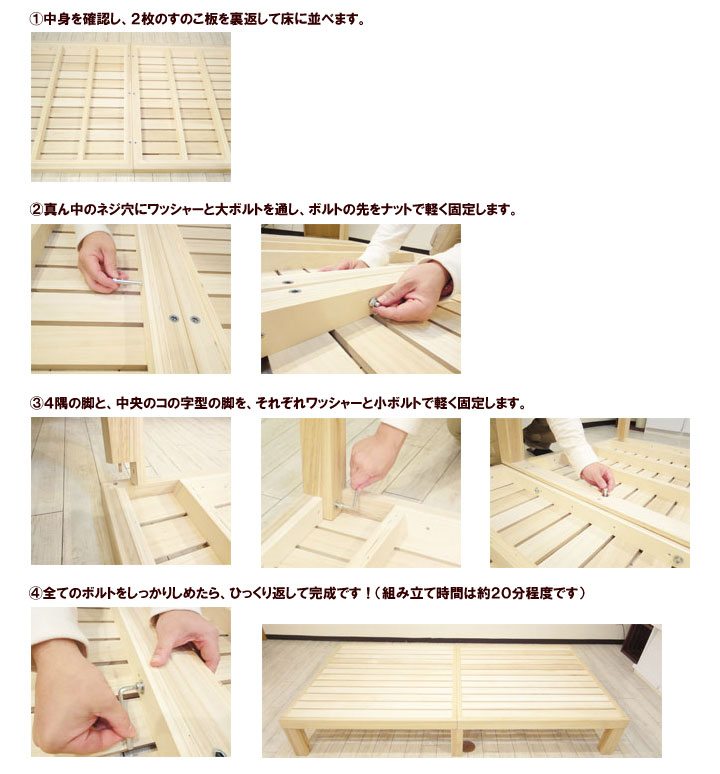 組み立て方